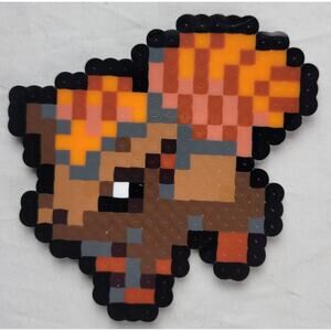 Vulpix Menu Icon Pokemon Perler Bead Pixel Art